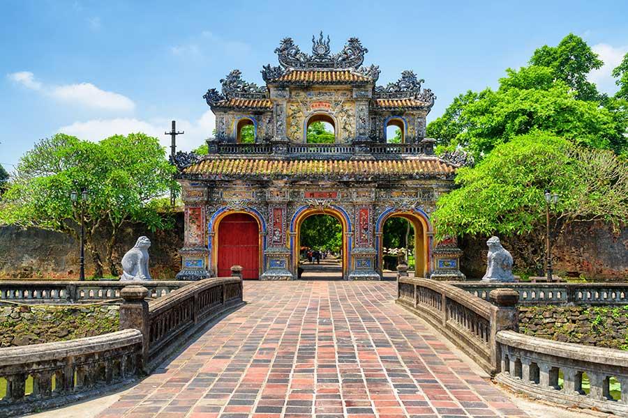 Scenic view of the East Gate