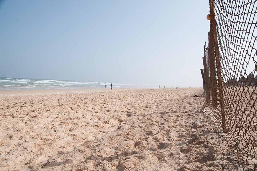 A beach in Ghana