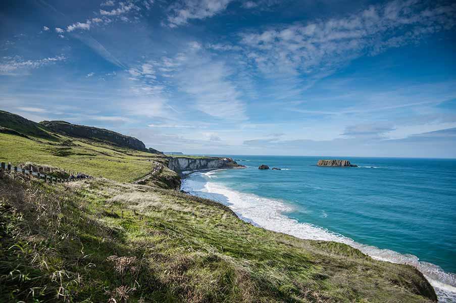 The coast of Ireland