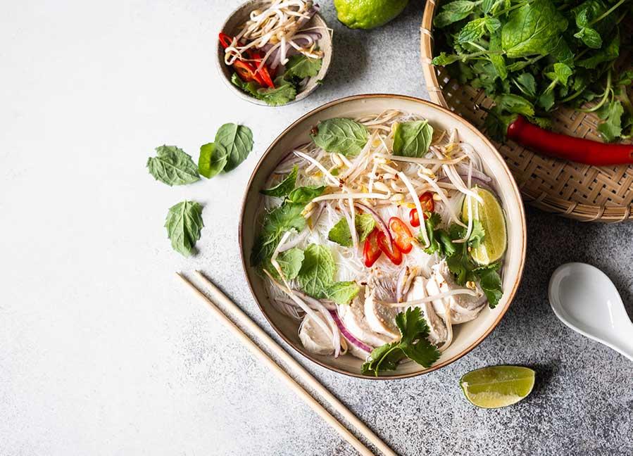Traditional vietnamese soup