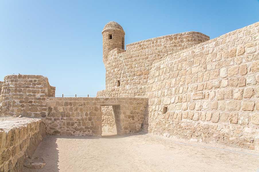 The Qal'at al bahrain fort
