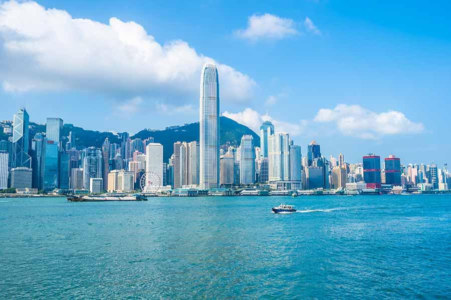 The city of Hong Kong