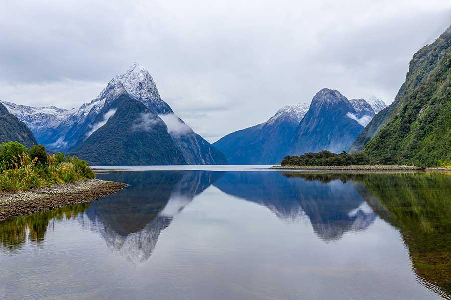 A beautiful landscape in New Zealand
