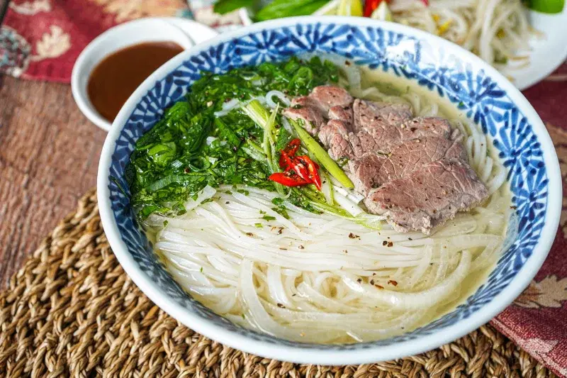 Vietnamese beef noodle soup