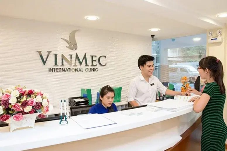 Vinmec clinic entrance