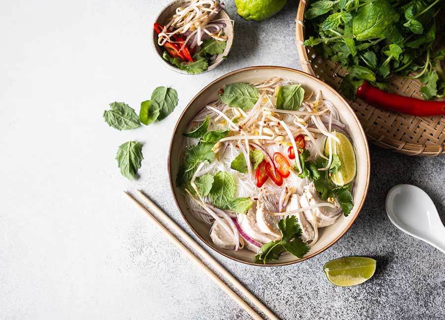 Traditional vietnamese soup
