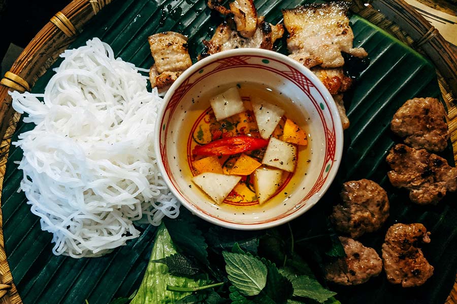 Bun Cha - Vietnamese Street Food