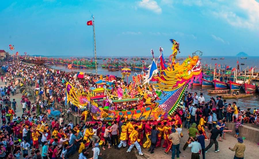 Cau Ngu Festival, Quang Binh, Vietnam